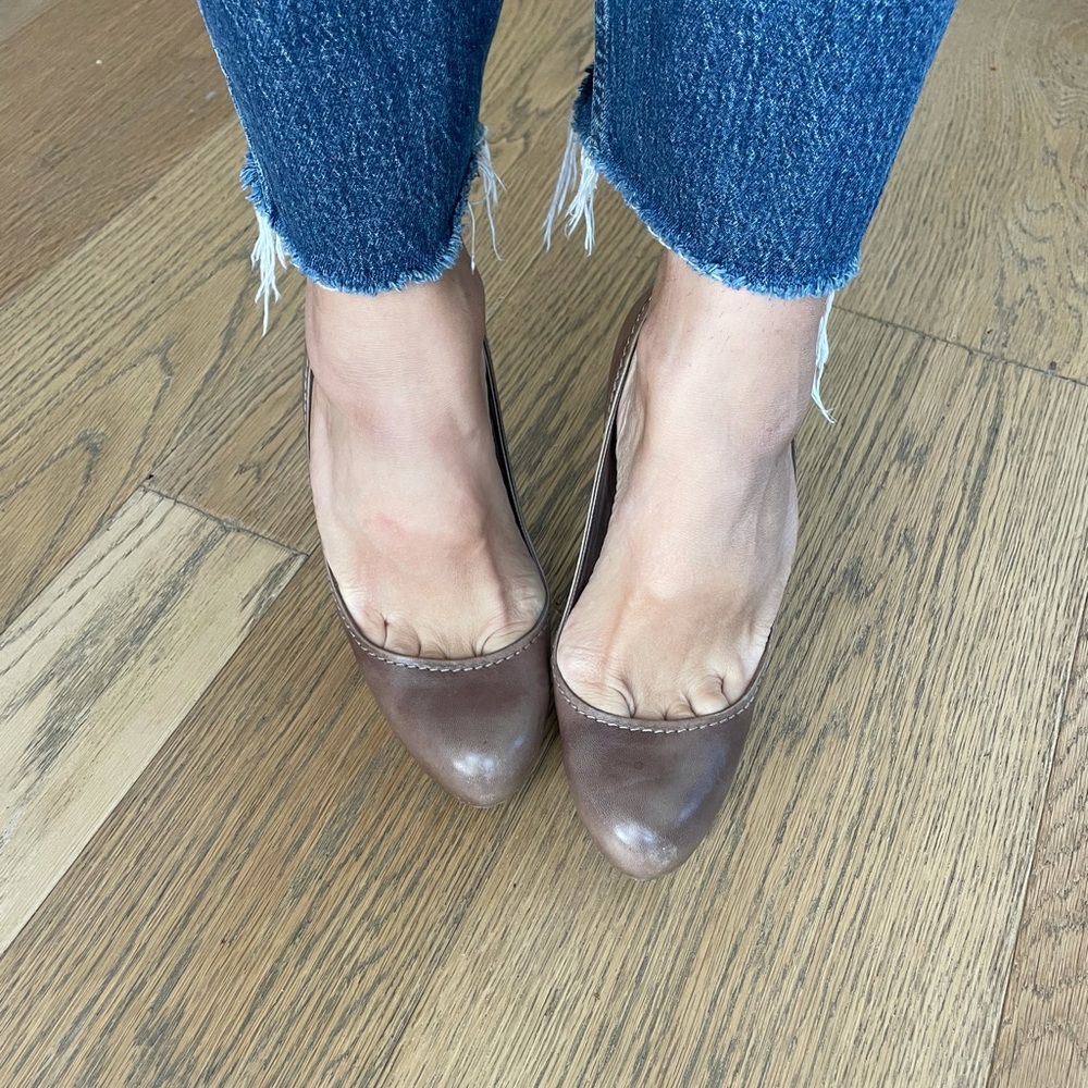 Miu miu dark rose pumps